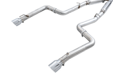 AWE Tuning Track Edition Exhaust for 2015+ Dodge Charger 6.4L/6.2L with Chrome Silver Tips