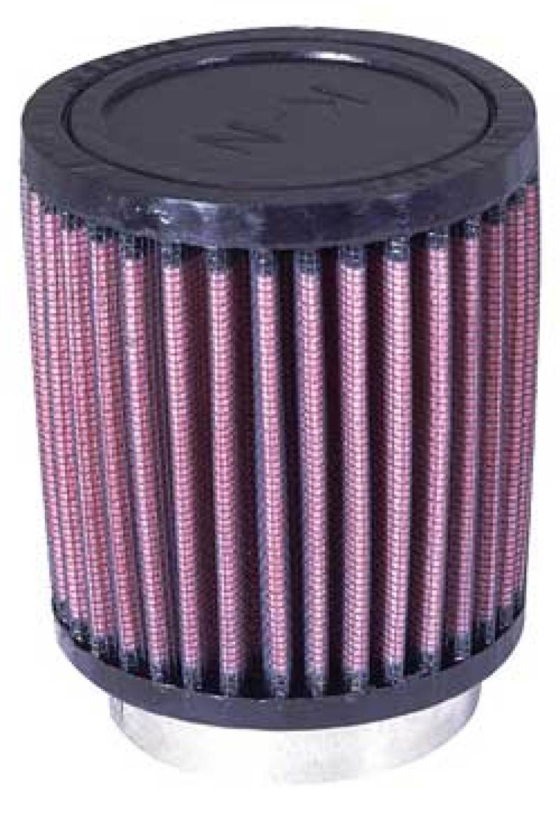 K&N Engineering Universal Rubber Air Filter with 2 1/4 Inch Flange – 3 1/2 Inch OD, 4 Inch Height