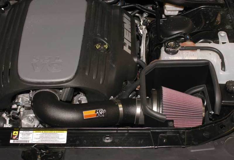 K&N Engineering 63-1114 AirCharger Performance Intake for Dodge Challenger, Charger, and Chrysler 300C V8-5.7L