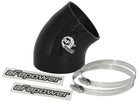 aFe MagnumFORCE Cold Air Intake System Spare Parts Kit 4-3.5 Inch ID 40-Degree Black Silicone Reducer Coupler