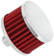K&N Engineering 62-1160 Chrome Crankcase Vent Filter for Classic and Racing Engines