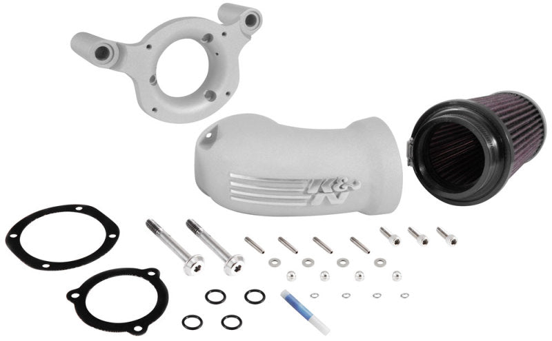 K&N Engineering 57-1137S High-Flow Air Intake System for Harley-Davidson Softail and Touring Models