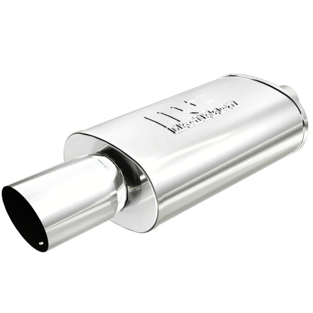 MagnaFlow Performance Exhaust Muffler 14834 with Welded Tip for Enhanced Power and Sound