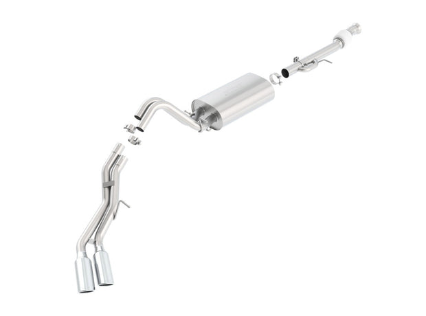 Borla Touring Cat-Back Exhaust System for 2015-2020 Cadillac Escalade ESV & GMC Yukon Denali XL 6.2L V8