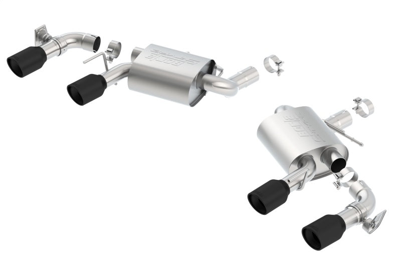 Borla S-Type Axle-Back Exhaust System for 2016-2024 Chevrolet Camaro SS with Dual Mode Valves Part #11924CB
