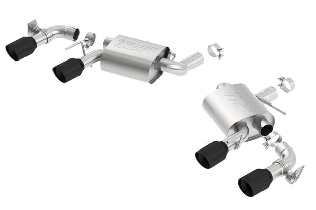 Borla S-Type Axle-Back Exhaust System for 2016-2024 Chevrolet Camaro SS with Dual Mode Valves Part #11924CB