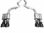 AWE Tuning SwitchPath Cat-Back Exhaust for Ford Mustang Dark Horse S650 with Quad Diamond Black Tips