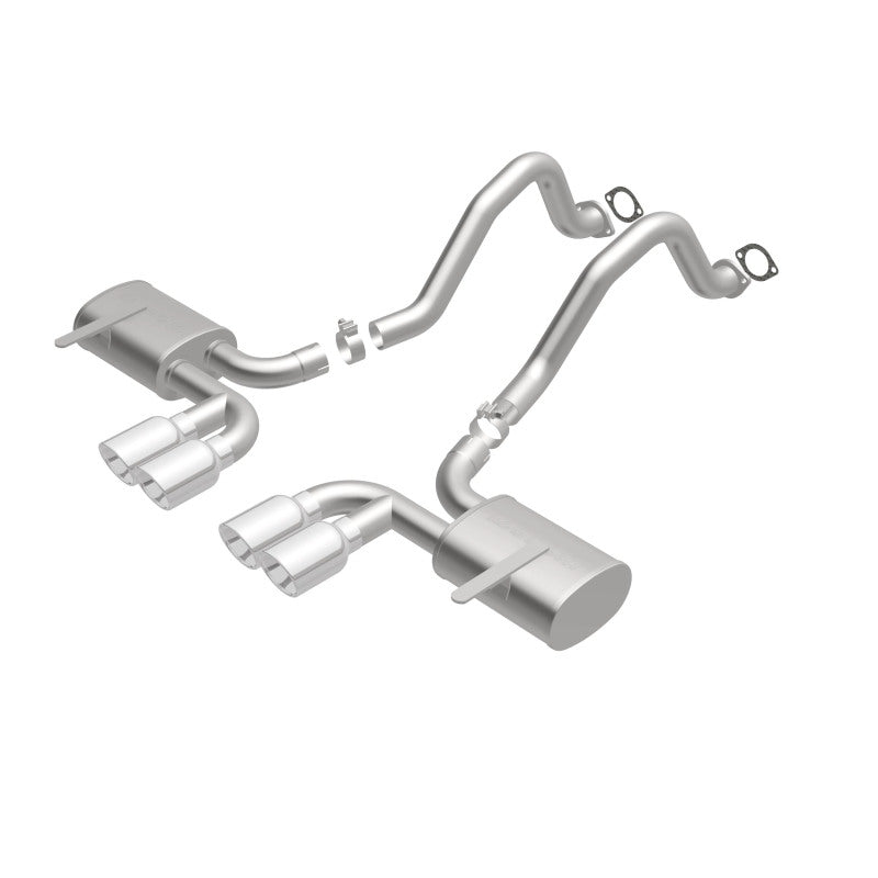 MagnaFlow 16732 Street Series Axle-Back Performance Exhaust System for Chevrolet Corvette 1997-2004