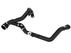 aFe Bladerunner 2-1/4 Inch Aluminum Hot Charge Pipe Kit for Ford Explorer and Lincoln Aviator (2020-2023) in Black