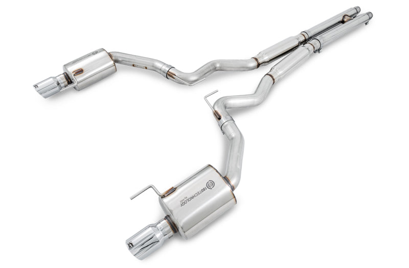AWE Tuning S550 Mustang GT Touring Edition Cat-Back Exhaust with Chrome Silver Tips