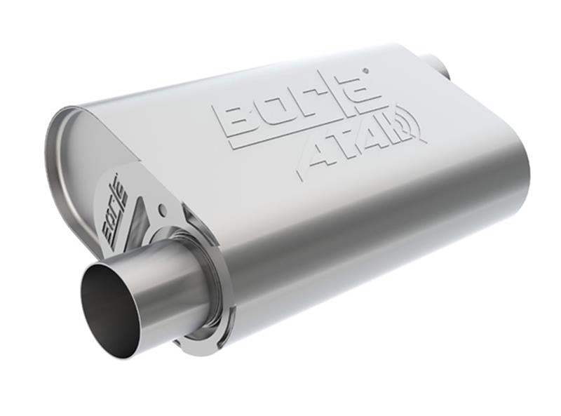 Borla CrateMuffler LS3 ATAK 2.5-inch Offset/Offset for Chevrolet and Pontiac Models