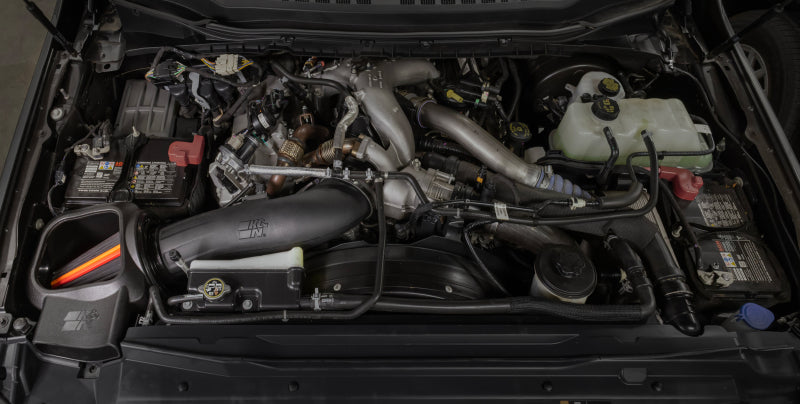 K&N Engineering 50-2613D NextGen Diesel Dryflow Cold Air Intake for Ford F-250 and F-350 6.7L Diesel