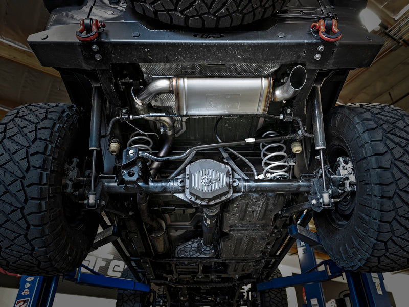 aFe MACH Force-Xp Hi-Tuck 3-inch Stainless Steel Axle-Back Exhaust System for Jeep Wrangler JL 2018-2020