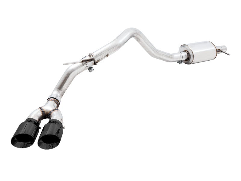 AWE Tuning 0FG Performance Exhaust System with BashGuard and Diamond Black Tips for Ford Ranger (2019-2022)