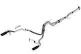 Borla F-150 2021-2025 5.0L V8 ATAK Cat-Back Exhaust System with Black Chrome Tips (Part #140869BC)