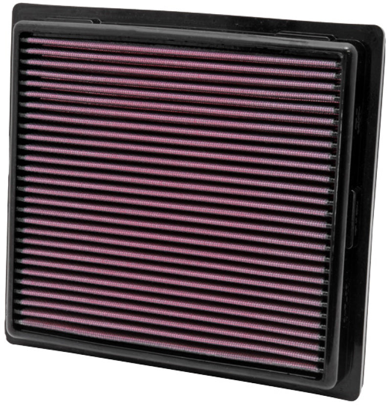 K&N Engineering Part 33-2457 High-Flow Reusable Air Filter for Jeep Grand Cherokee and Dodge Durango