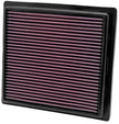 K&N Engineering Part 33-2457 High-Flow Reusable Air Filter for Jeep Grand Cherokee and Dodge Durango