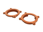 aFe Silver Bullet Throttle Body Spacer Kit for Ford Mustang GT & Dark Horse 5.0L V8 (2024-2026)