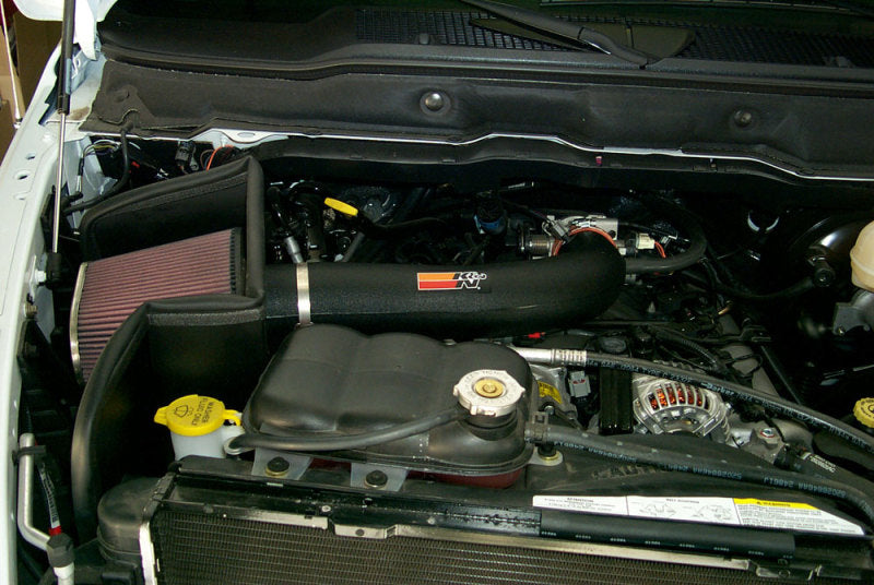 K&N Engineering 57-1533 Performance Cold Air Intake Kit for Dodge Ram 1500 (2004-2007) with V8-5.7L Hemi