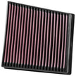 K&N Engineering 33-5065 High-Flow Reusable Air Filter for Chevrolet Silverado 2500HD and GMC Sierra 2500HD/3500HD (2017)