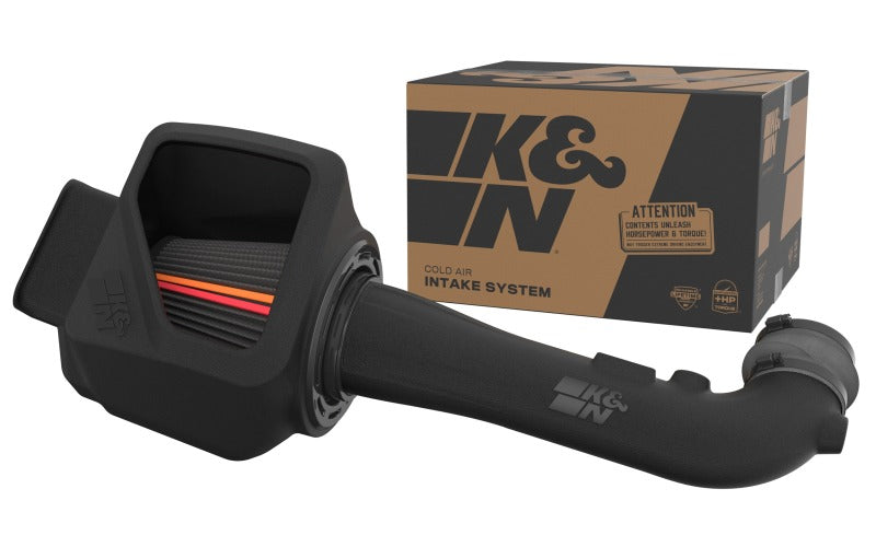 K&N Engineering NextGen Cold Air Intake System for Chevrolet Silverado 1500 V8 5.3L/6.2L with DryFlow Filter