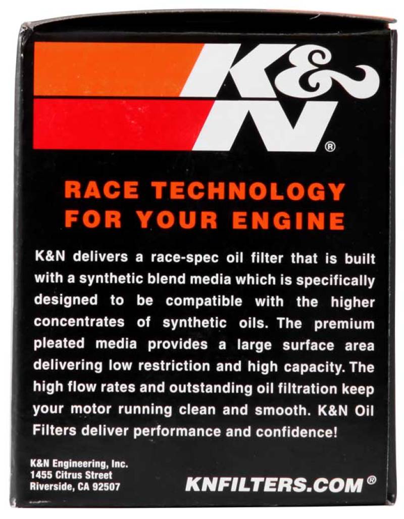K&N Engineering KN-177 Premium Oil Filter for Buell Powersports Vehicles