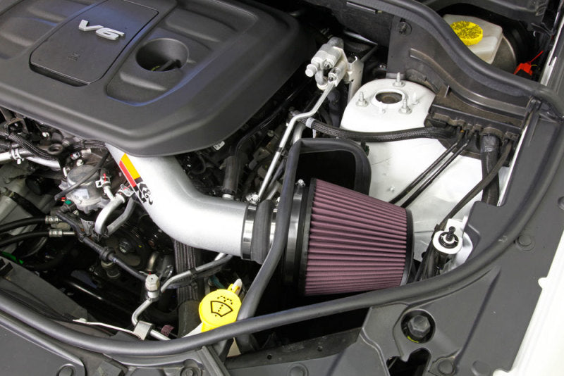K&N Engineering 77-1572KS Performance Cold Air Intake Kit for 2016-2017 Jeep Grand Cherokee & Dodge Durango V6-3.6L