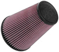 K&N Engineering Universal Clamp-On Air Filter - 6 inch Flange / 7-1/2 inch Body / 4-1/2 inch Top / 9 inch Height