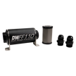 DeatschWerks Stainless Steel 10AN Inline Fuel Filter Housing Kit (110mm, 100 Micron)
