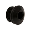 DeatschWerks 6AN ORB Male Plug with Low Profile Internal Allen Hex - Anodized Matte Black