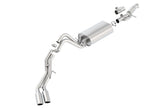 Borla Touring Cat-Back Exhaust System for 2015-2016 GMC Yukon & Cadillac Escalade 6.2L V8 - Dual Same Side Exit with 4-Inch Chrome Tips