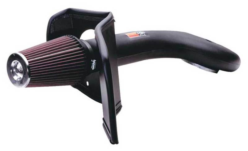 K&N Engineering 57-1517-2 High-Flow Cold Air Intake System for Dodge Dakota (2000-2003) with 5.2L/5.9L V8 Engines