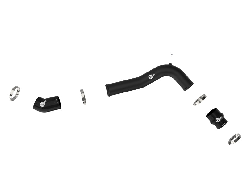 aFe BladeRunner 2-3/4 inch Aluminum Cold Charge Pipe for Ford Explorer ST 2020-2021 - Black