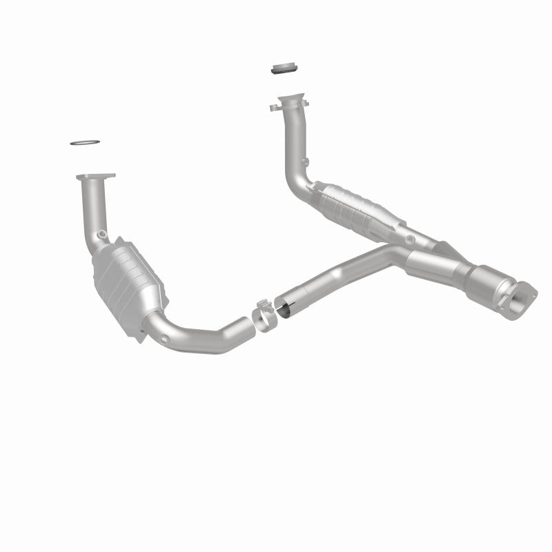 MagnaFlow HM Grade Federal/EPA Compliant Direct-Fit Catalytic Converter 93496 for Chevy Trailblazer and GMC Envoy