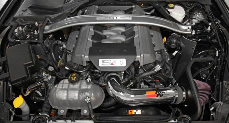 K&N Engineering 69-3535TP Cold Air Intake System for Ford Mustang 2015-2017 GT 5.0L V8