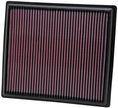 K&N Engineering Part 33-2442 High-Flow Replacement Air Filter for 2011-2013 Buick LaCrosse and Regal