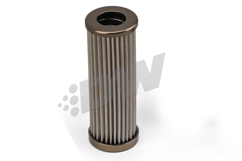 DeatschWerks Stainless Steel 10 Micron Universal Fuel Filter Element – Fits 160mm Housing