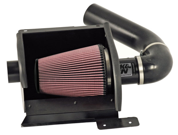 K&N Engineering 77-2570KTK Cold Air Intake System for Ford E-350 and E-150 (V10 6.8L)