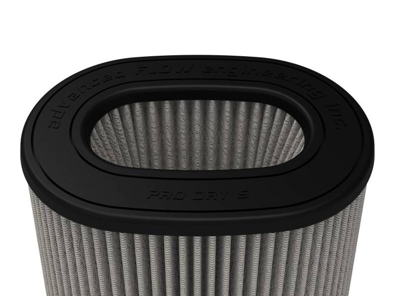 aFe MagnumFLOW Pro DRY S Air Filter for Momentum Series - 6-3/4 x 4-3/4 in F, 8-1/2 x 6-1/2 in B, 7-1/4 x 5 in T
