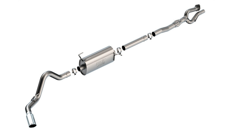 Borla 17-22 Ford F-250/F-350 Super Duty 6.2L V8 ATAK Cat-Back Exhaust System with Dual 2.75" to Single 3.5" Pipe