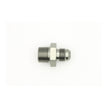 DeatschWerks 6AN Male Flare to 3/8 Inch Male NPT Adapter - Anodized Matte Black