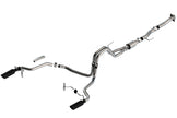 Borla F-150 2021-2025 5.0L V8 ATAK Cat-Back Exhaust System with Black Chrome Tips (Part #140869BC)