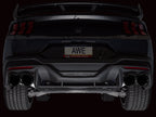 AWE Tuning 3020-43375 Track Edition Cat-Back Exhaust for 2024-2026 Ford Mustang Dark Horse with Quad Diamond Black Tips