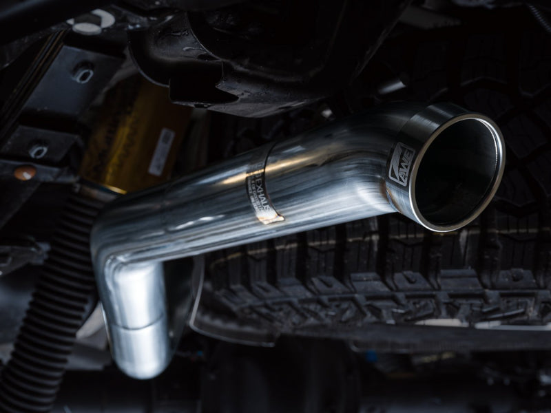 AWE Tuning 22-23 GMC Sierra 1500 AT4X 6.2L Dual Catback Exhaust with BashGuards – No Tips