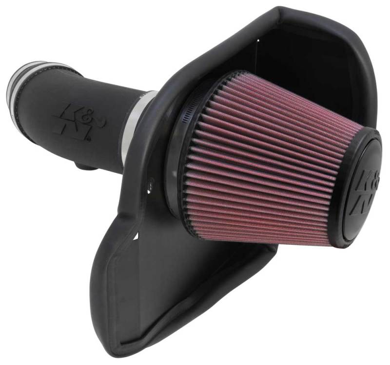 K&N Engineering 57-1565 High-Flow Cold Air Intake System for 2011-2015 Dodge Challenger & Charger with 6.4L V8