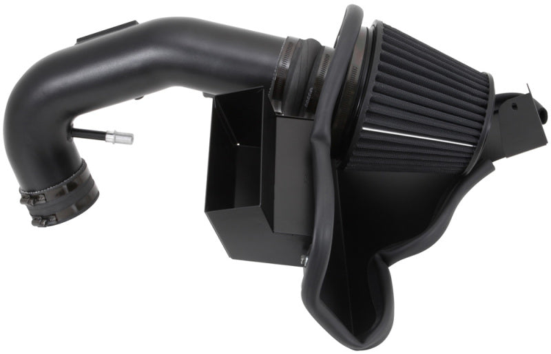 K&N Engineering 71-3527 Black Performance Cold Air Intake Kit for Ford Mustang GT 5.0L V8 (2011-2014)