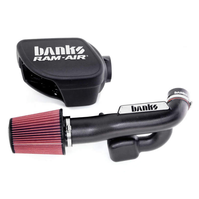 Banks Power 12-15 Jeep 3.6L Wrangler Ram-Air Intake System - Cold Air Intake with Large Filter and Enclosed Housing