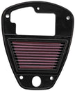 K&N Engineering Part KA-9006 High-Flow Air Filter for Kawasaki Vulcan 900 Classic and Custom Models