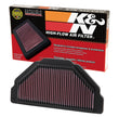 K&N Engineering Part KA-6098 High-Flow Air Filter for Kawasaki ZX-6R and ZZR 600 Models