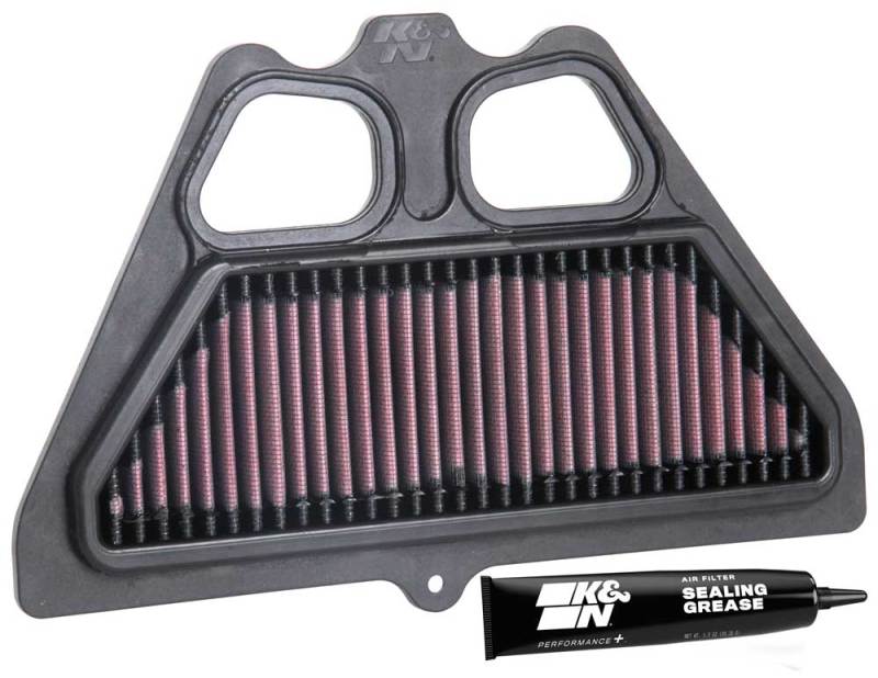 K&N Engineering Part KA-9017 High-Flow Replacement Air Filter for Kawasaki Z900 (2017-2023)